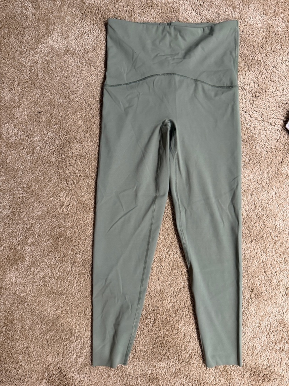 SPANX High-Rise Compression Leggings - Olive Green